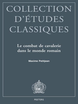 cover image of Le combat de cavalerie dans le monde romain